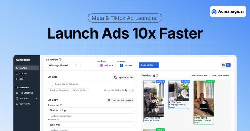 AdManage.ai screenshot